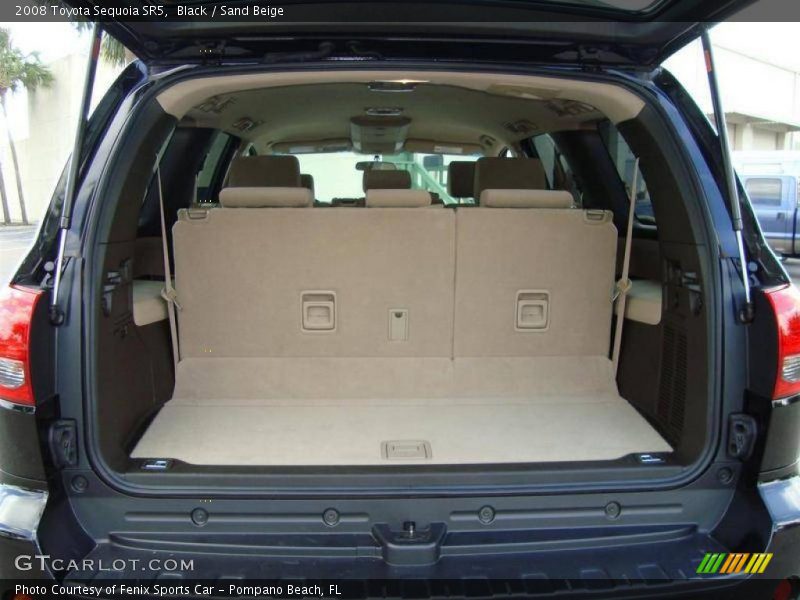 Black / Sand Beige 2008 Toyota Sequoia SR5