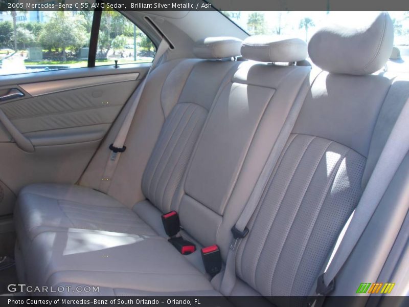 Brilliant Silver Metallic / Ash 2005 Mercedes-Benz C 55 AMG Sedan