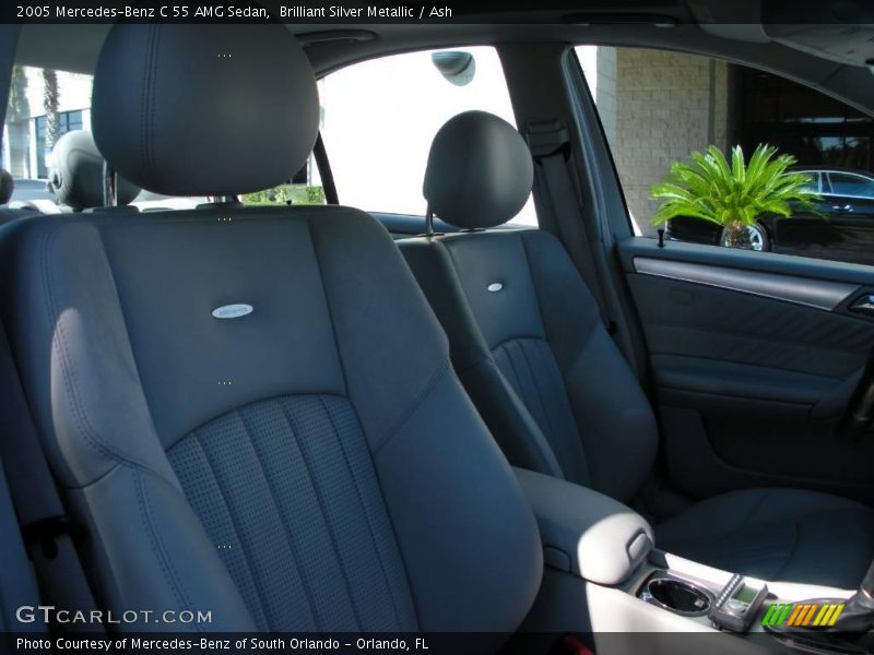 Brilliant Silver Metallic / Ash 2005 Mercedes-Benz C 55 AMG Sedan