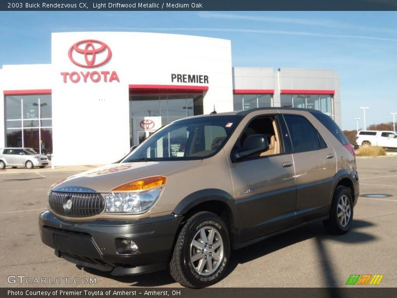 Light Driftwood Metallic / Medium Oak 2003 Buick Rendezvous CX