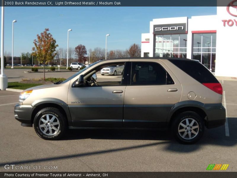 Light Driftwood Metallic / Medium Oak 2003 Buick Rendezvous CX