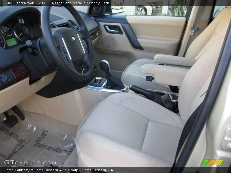 Nazca Sand Metallic / Ebony Black 2008 Land Rover LR2 HSE
