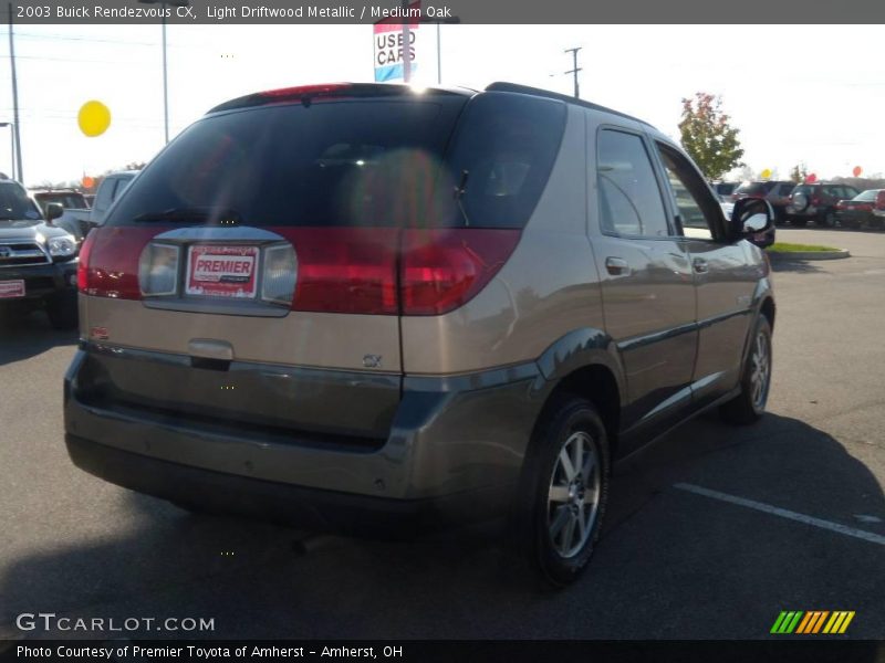 Light Driftwood Metallic / Medium Oak 2003 Buick Rendezvous CX