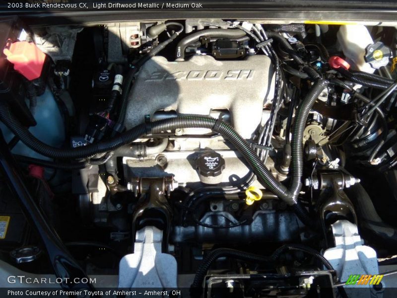 Light Driftwood Metallic / Medium Oak 2003 Buick Rendezvous CX
