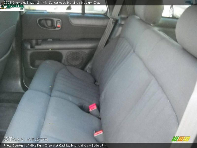 Sandalwood Metallic / Medium Gray 2003 Chevrolet Blazer LS 4x4