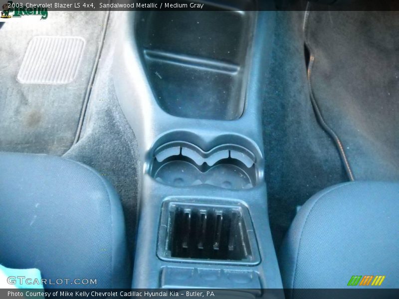 Sandalwood Metallic / Medium Gray 2003 Chevrolet Blazer LS 4x4