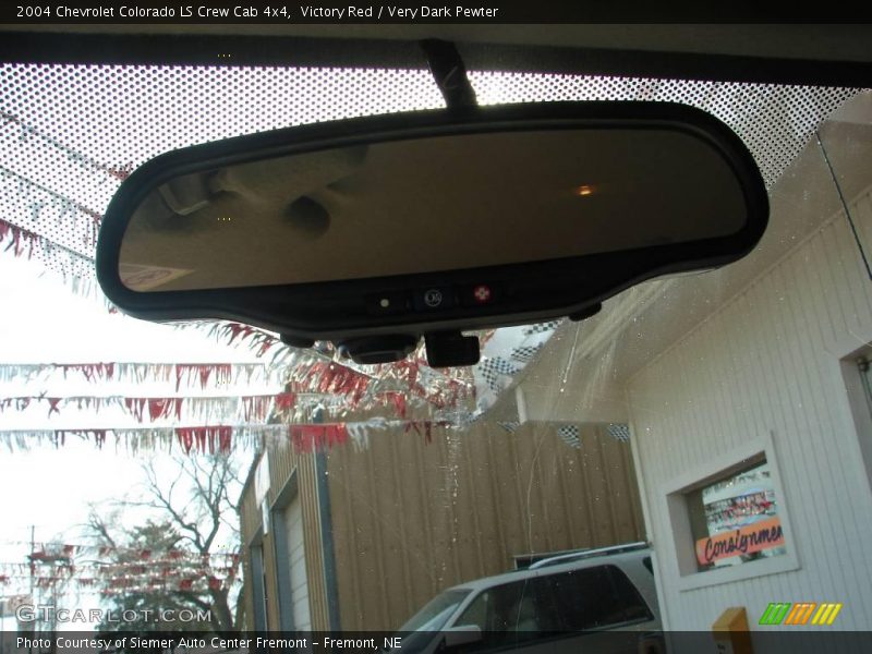 Victory Red / Very Dark Pewter 2004 Chevrolet Colorado LS Crew Cab 4x4