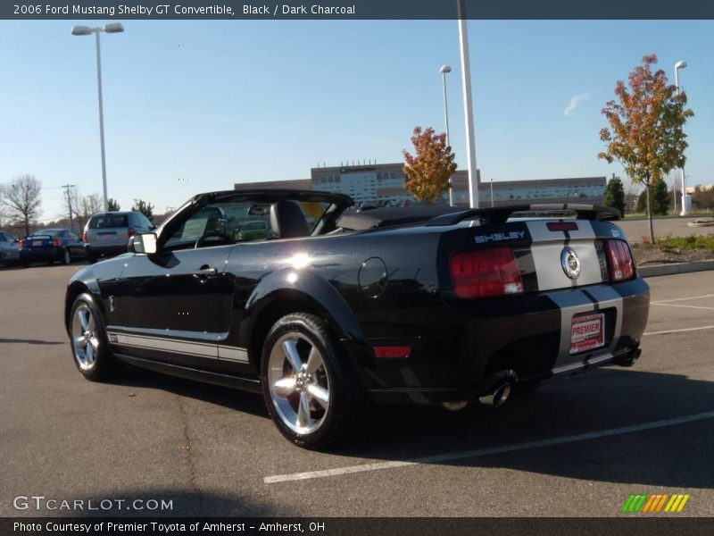 Black / Dark Charcoal 2006 Ford Mustang Shelby GT Convertible