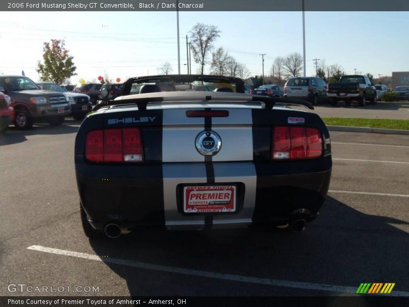 Black / Dark Charcoal 2006 Ford Mustang Shelby GT Convertible