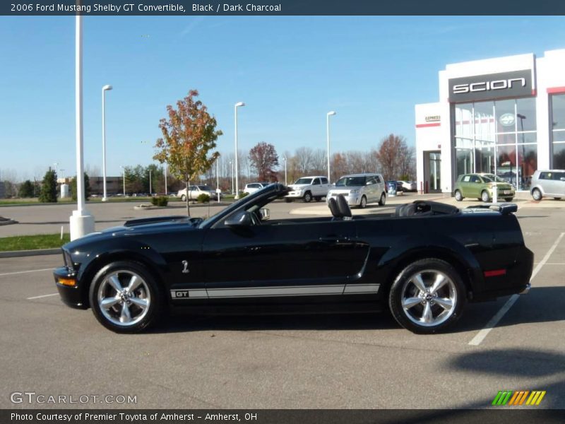 Black / Dark Charcoal 2006 Ford Mustang Shelby GT Convertible