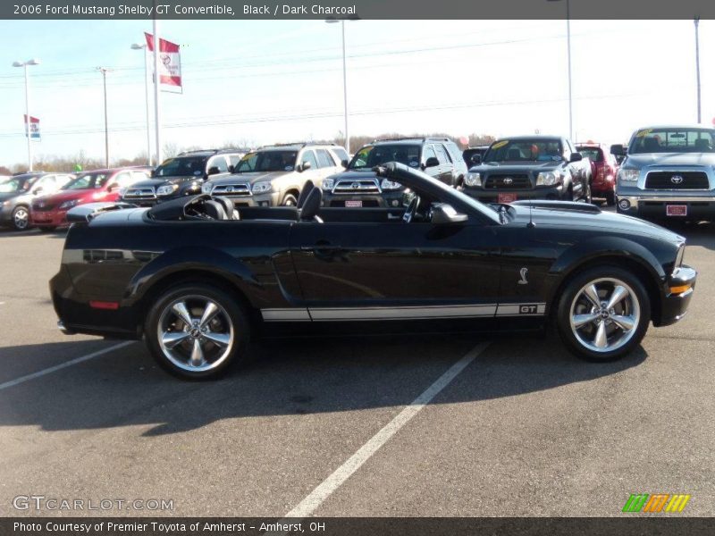 Black / Dark Charcoal 2006 Ford Mustang Shelby GT Convertible