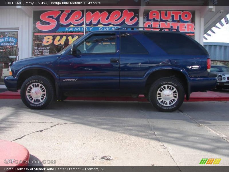 Indigo Blue Metallic / Graphite 2001 GMC Jimmy SLS 4x4