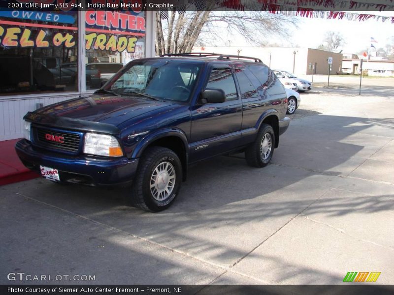 Indigo Blue Metallic / Graphite 2001 GMC Jimmy SLS 4x4
