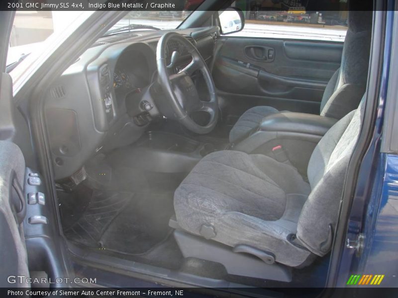 Indigo Blue Metallic / Graphite 2001 GMC Jimmy SLS 4x4
