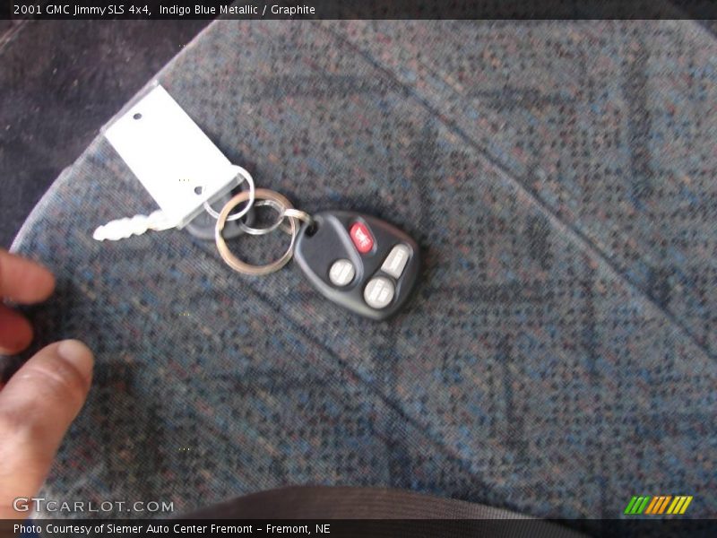 Indigo Blue Metallic / Graphite 2001 GMC Jimmy SLS 4x4