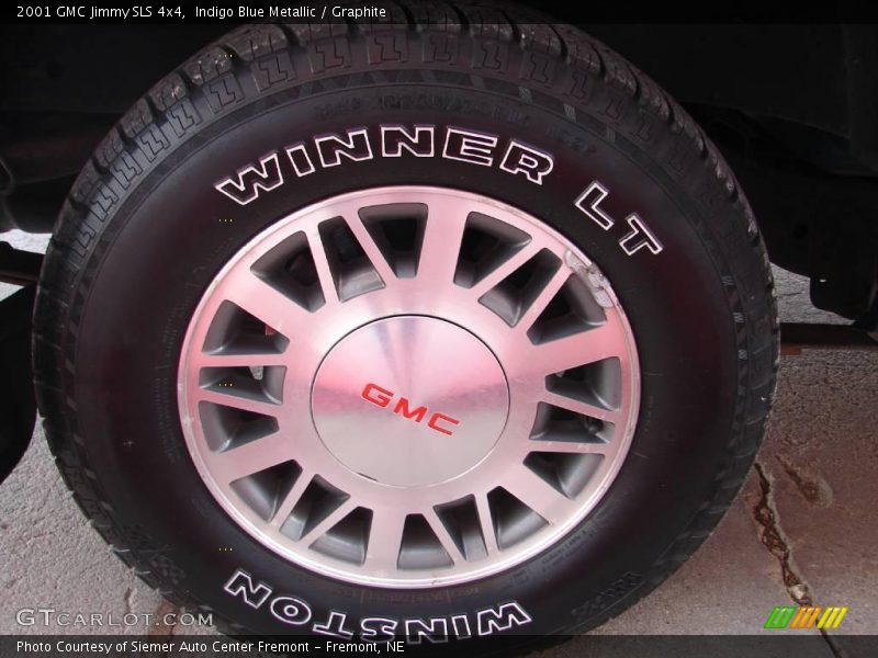 Indigo Blue Metallic / Graphite 2001 GMC Jimmy SLS 4x4