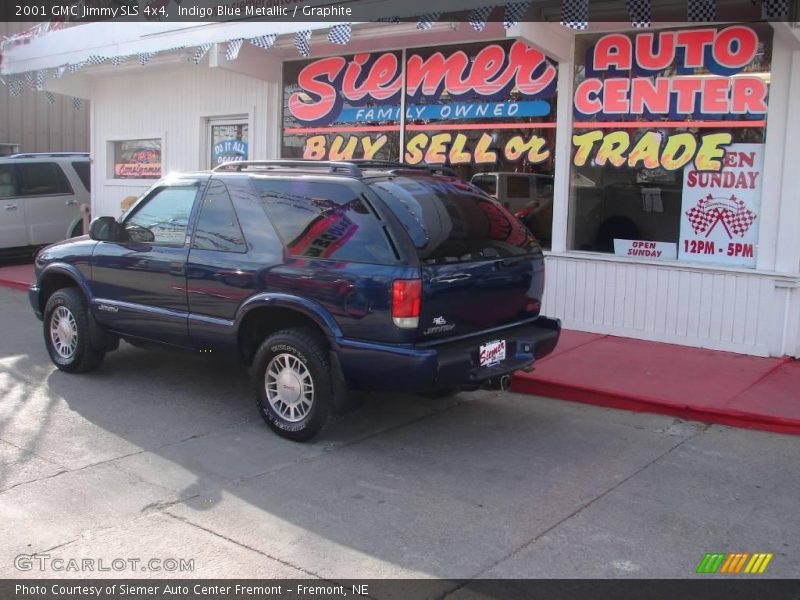 Indigo Blue Metallic / Graphite 2001 GMC Jimmy SLS 4x4