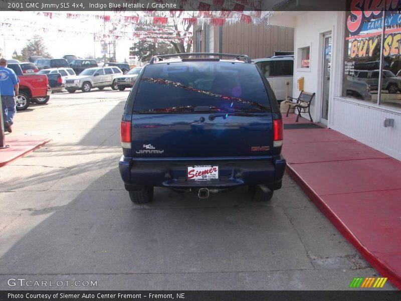Indigo Blue Metallic / Graphite 2001 GMC Jimmy SLS 4x4