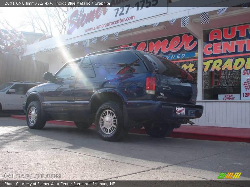 Indigo Blue Metallic / Graphite 2001 GMC Jimmy SLS 4x4