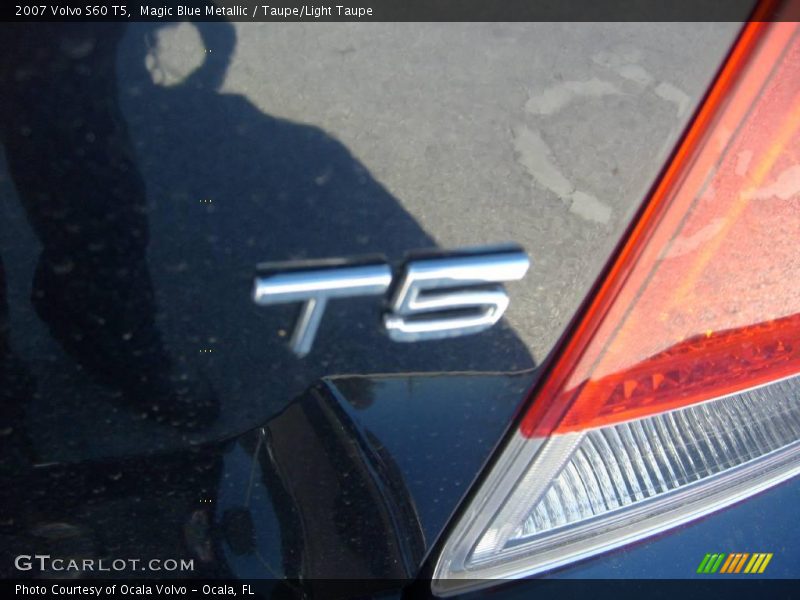 Magic Blue Metallic / Taupe/Light Taupe 2007 Volvo S60 T5