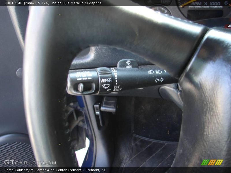 Indigo Blue Metallic / Graphite 2001 GMC Jimmy SLS 4x4