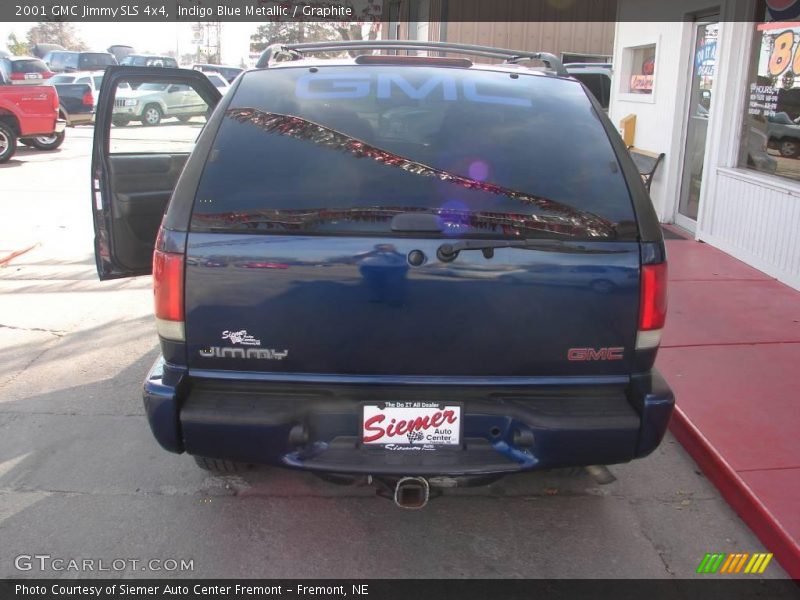 Indigo Blue Metallic / Graphite 2001 GMC Jimmy SLS 4x4
