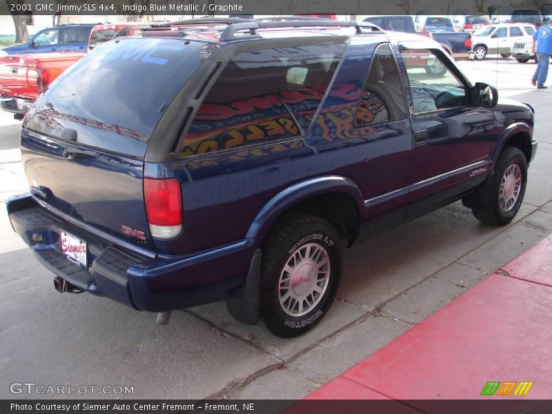 Indigo Blue Metallic / Graphite 2001 GMC Jimmy SLS 4x4