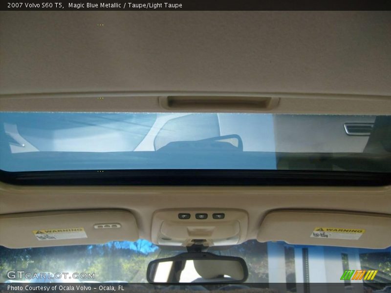 Magic Blue Metallic / Taupe/Light Taupe 2007 Volvo S60 T5