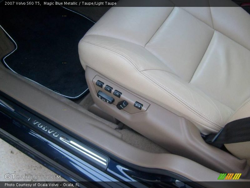Magic Blue Metallic / Taupe/Light Taupe 2007 Volvo S60 T5