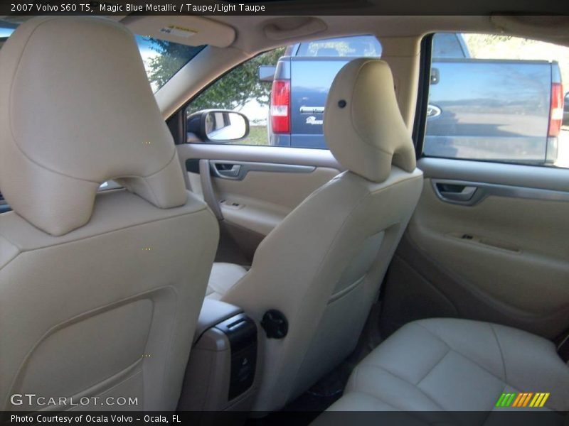 Magic Blue Metallic / Taupe/Light Taupe 2007 Volvo S60 T5