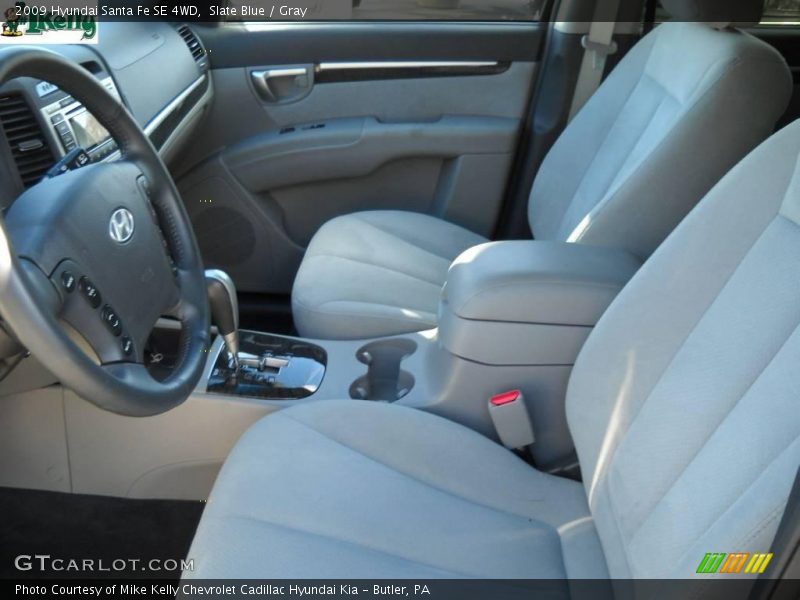 Slate Blue / Gray 2009 Hyundai Santa Fe SE 4WD