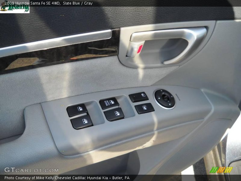Slate Blue / Gray 2009 Hyundai Santa Fe SE 4WD