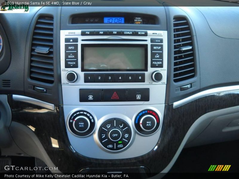 Slate Blue / Gray 2009 Hyundai Santa Fe SE 4WD