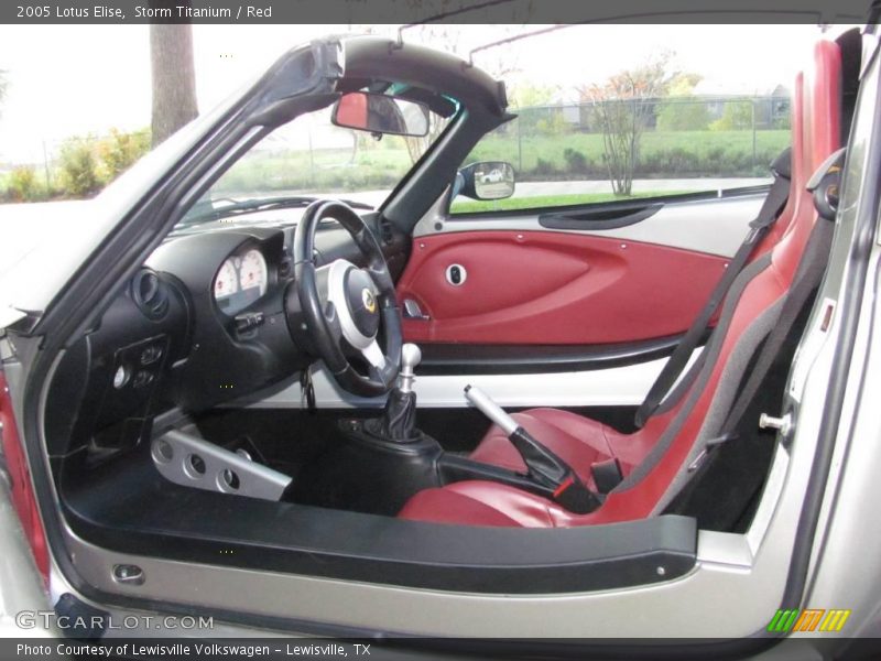  2005 Elise  Red Interior