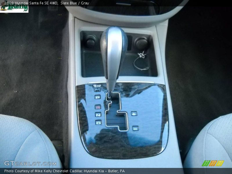 Slate Blue / Gray 2009 Hyundai Santa Fe SE 4WD