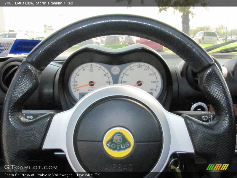 Storm Titanium / Red 2005 Lotus Elise