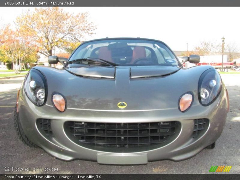 Storm Titanium / Red 2005 Lotus Elise