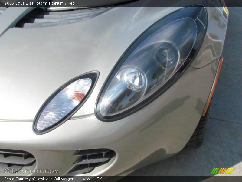 Storm Titanium / Red 2005 Lotus Elise