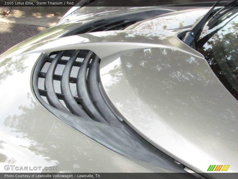 Storm Titanium / Red 2005 Lotus Elise