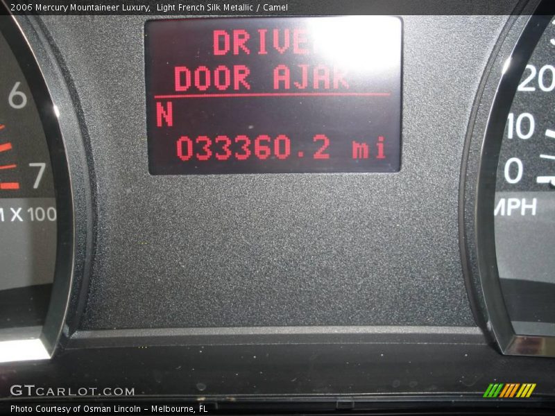 Light French Silk Metallic / Camel 2006 Mercury Mountaineer Luxury