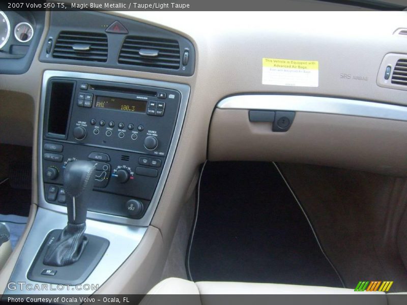 Magic Blue Metallic / Taupe/Light Taupe 2007 Volvo S60 T5
