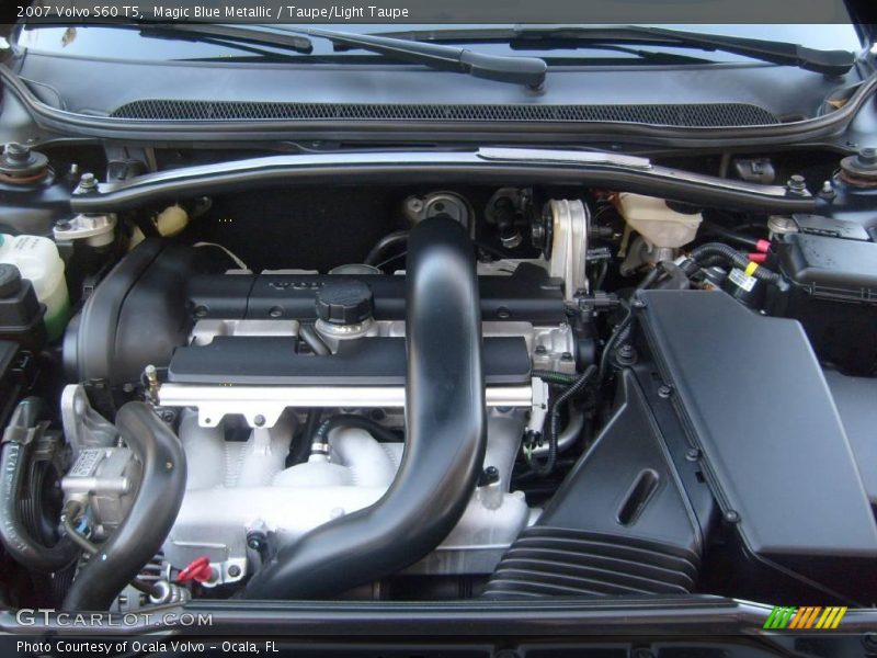 Magic Blue Metallic / Taupe/Light Taupe 2007 Volvo S60 T5
