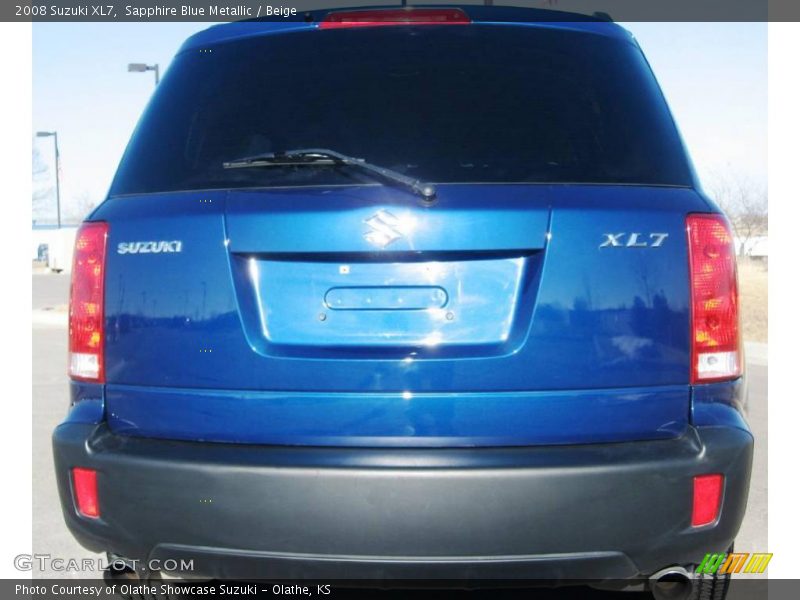 Sapphire Blue Metallic / Beige 2008 Suzuki XL7