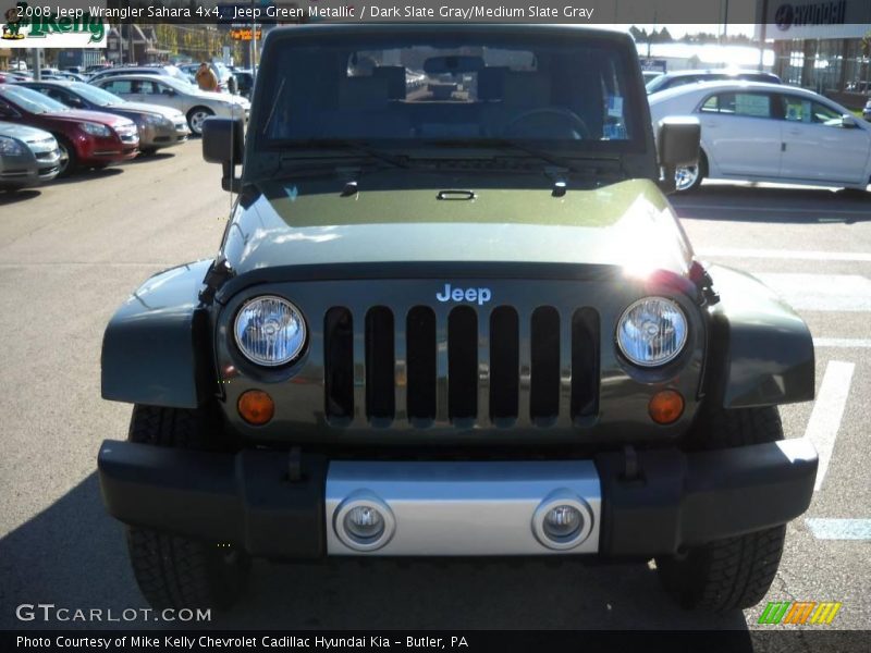 Jeep Green Metallic / Dark Slate Gray/Medium Slate Gray 2008 Jeep Wrangler Sahara 4x4