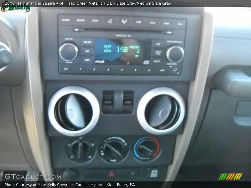 Jeep Green Metallic / Dark Slate Gray/Medium Slate Gray 2008 Jeep Wrangler Sahara 4x4
