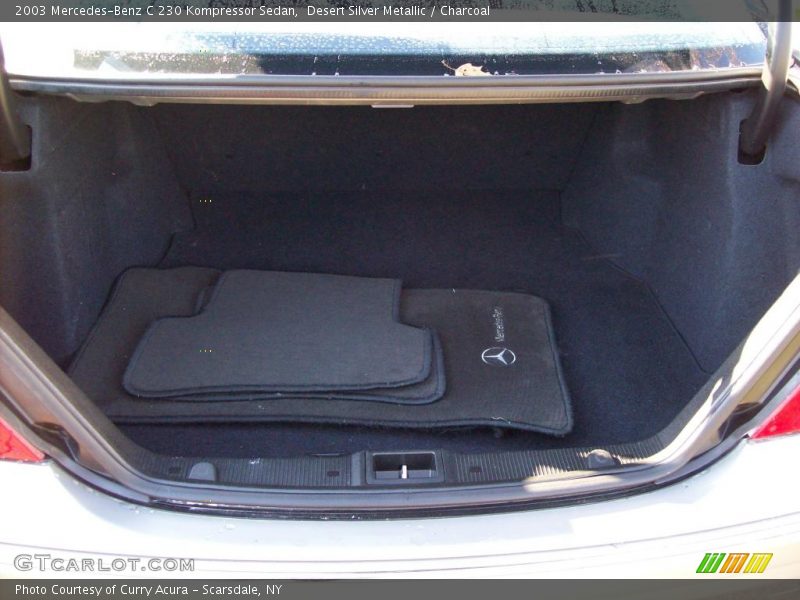 Desert Silver Metallic / Charcoal 2003 Mercedes-Benz C 230 Kompressor Sedan