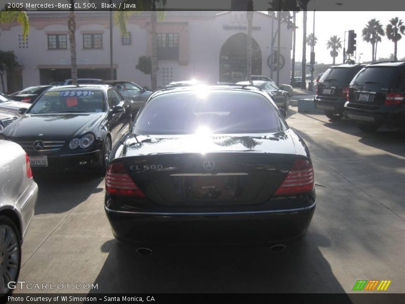 Black / Java 2005 Mercedes-Benz CL 500