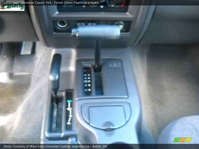 Forest Green Pearlcoat / Agate 2001 Jeep Cherokee Classic 4x4