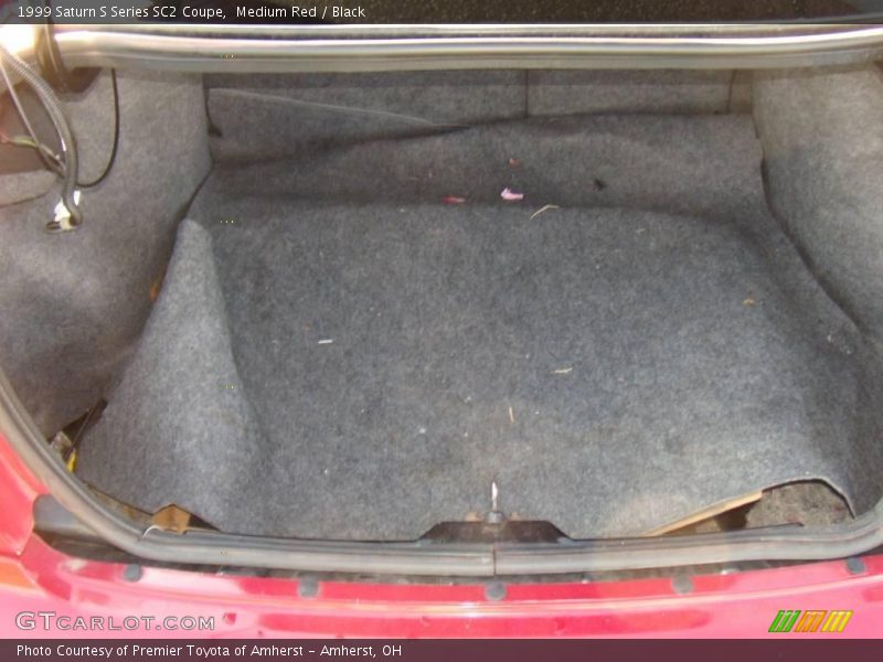 Medium Red / Black 1999 Saturn S Series SC2 Coupe
