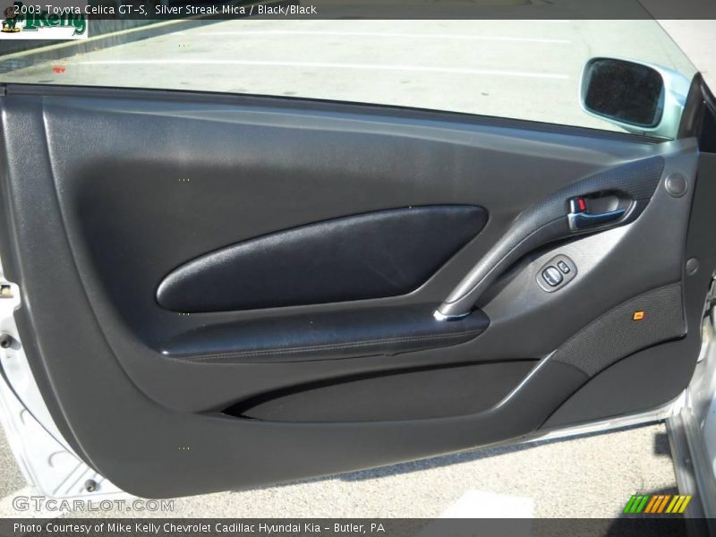 Silver Streak Mica / Black/Black 2003 Toyota Celica GT-S